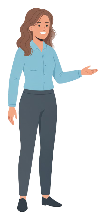 Personagem acolhedor